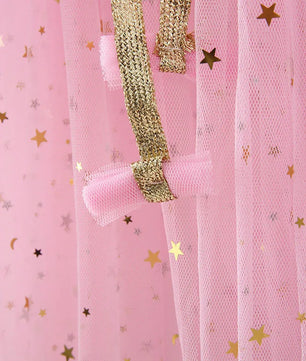 Lusy Store LLC Little Girls Sequins Tulle Cape Children Princess Party Dress Up Cloaks Thin Blue Pink White Halloween Costumes costume