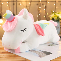 Lusy Store LLC Giant Unicorn Plush Toy Soft Stuffed Unicorn Soft Horse Toys For Children Girl Pillow Birthday Gifts Plush