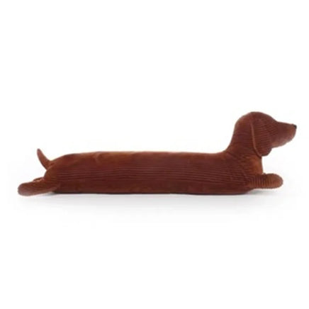 Lusy Store LLC Dachshund Dog Plush Pillow Lifelike Stuffed Throw Cushion for Sofa Chair Home Decoration Long Dog Pillow Gift Plush