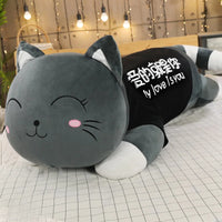 Big Size Cute Cat Plush Toy High Quality Soft Animal Stuffed Sofa Bed Pillow Cushion Girl Kid Birthday Gift 15