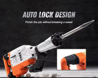 VEVOR 3500W Demolition Jackhammer - Lusy Store LLC 