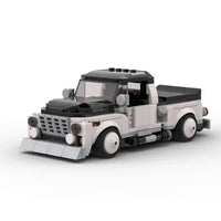 Hoonitrucked Cars Blocks Bricks Toys White No Box