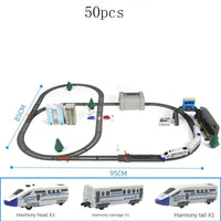 High Speed Train White 50 Pieces