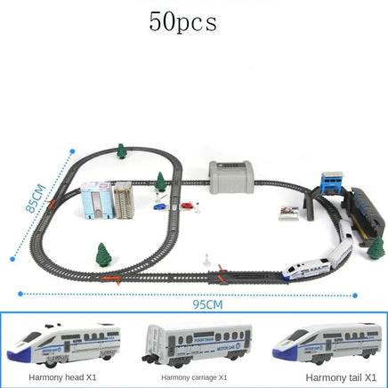 High Speed Train White 50 Pieces