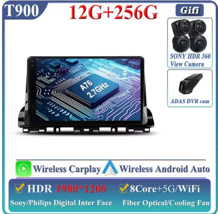 Car Radio Screen 12-256G 360 2K