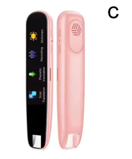 SmartScan AI Translator Pen: Portable Voice and Text Scanner Pink 173*31.5*14.8mm 6.81*1.24*5.83 inches