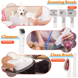 Lusy Store LLC All-in-One Pet Grooming Kit Pets