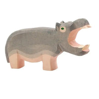 Lusy Store LLC Wooden Animal Figures Handcrafted Elephant Lion Giraffe Toys Toys