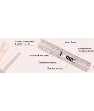 Portable Hair Straightener - Lusy Store LLC 