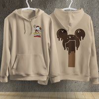 Mickey Mouse Hoodie Vintage White Khaki Hoodie Long Sleeve Hooded Pullover Personality Streetwear Khaki 2