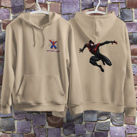 Spider Man Hoodie Casual Clothes Black White Khaki Hoodie Long Sleeve Hooded Pullover Personality Streetwear Khaki 3