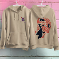 Spider Man Hoodie Casual Clothes Black White Khaki Hoodie Long Sleeve Hooded Pullover Personality Streetwear Khaki 1