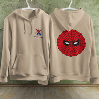 Spider Man Hoodie Casual Clothes Black White Khaki Hoodie Long Sleeve Hooded Pullover Personality Streetwear Khaki 3