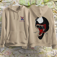 Spider Man Hoodie Casual Clothes Black White Khaki Hoodie Long Sleeve Hooded Pullover Personality Streetwear Khaki 5