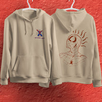 Spider Man Hoodie Casual Clothes Black White Khaki Hoodie Long Sleeve Hooded Pullover Personality Streetwear Khaki 4