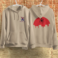Spider Man Hoodie Casual Clothes Black White Khaki Hoodie Long Sleeve Hooded Pullover Personality Streetwear Khaki 5
