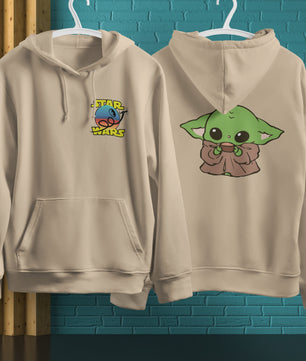 Lusy Store Star Wars Hoodie Vintage White Khaki Hoodie For Mens Womens Hooded Pullover Personality Streetwear Hoodies & Sweatshirts