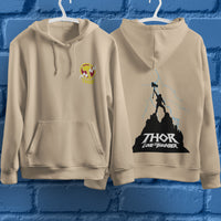Lusy Store Thor Hoodie Casual Clothes Black White Khaki Hoodie Long Sleeve Hooded Pullover Personality Streetwear Hoodies &amp; Sweatshirts