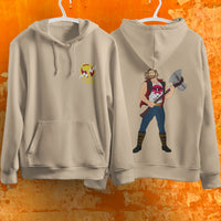 Lusy Store Thor Hoodie Casual Clothes Black White Khaki Hoodie Long Sleeve Hooded Pullover Personality Streetwear Hoodies &amp; Sweatshirts