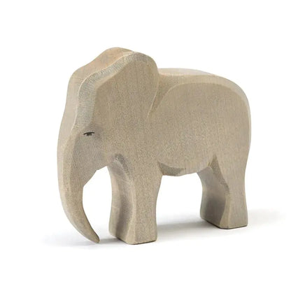 Lusy Store LLC Wooden Animal Figures Handcrafted Elephant Lion Giraffe Toys Toys