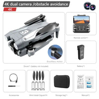 Max Drone Brushless Motor 8K GPS Grey Dual-4K-1B