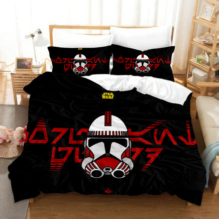 Epic Star Wars Bedding Set: Clone Trooper, Darth Vader & Obi-Wan Kenobi 4