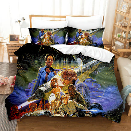 Epic Star Wars Bedding Set: Clone Trooper, Darth Vader & Obi-Wan Kenobi 6