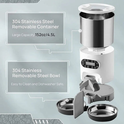 Lusy Store LLC Wi-Fi Smart Pet Feeder Pets