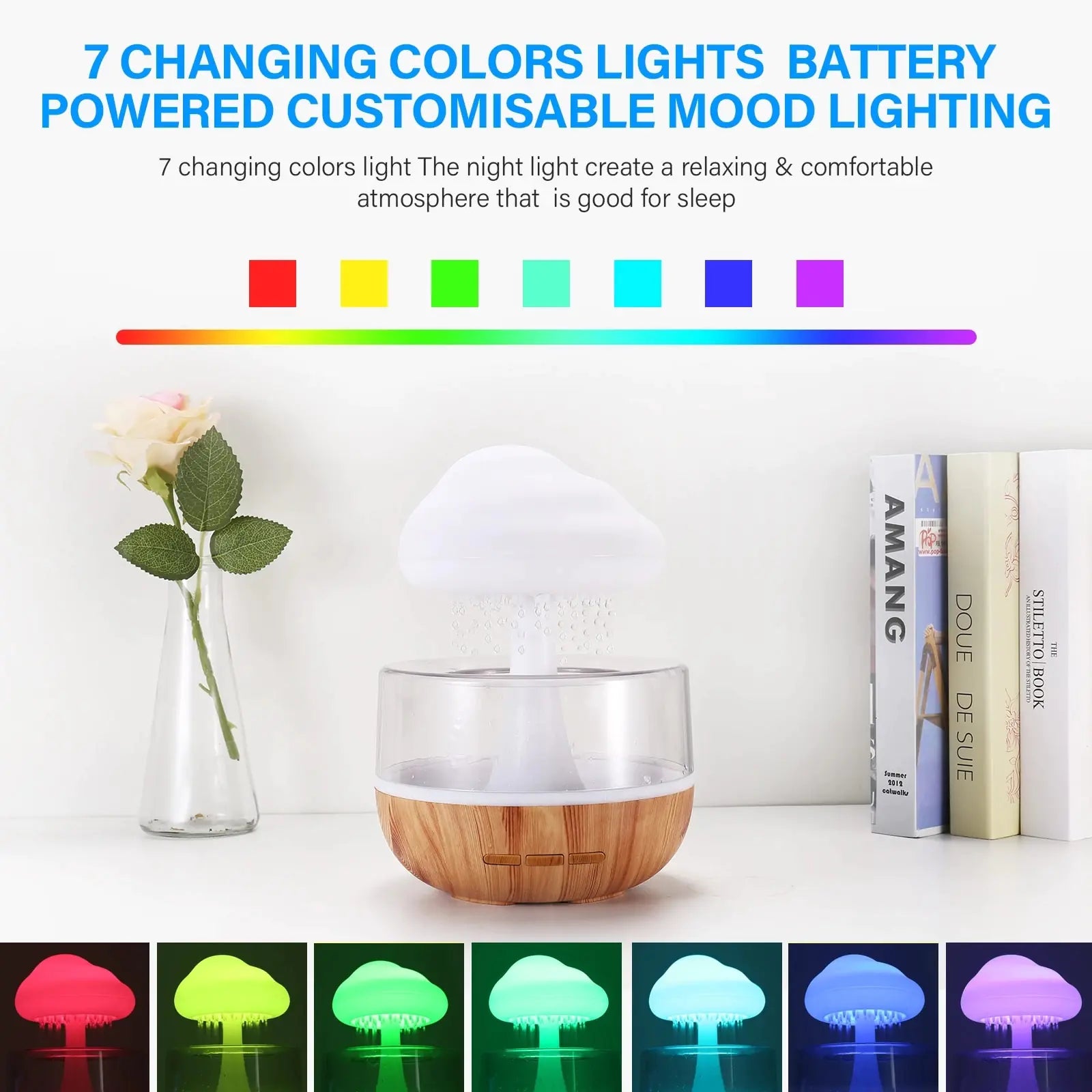 Rain Cloud Humidifier - Lusy Store LLC 