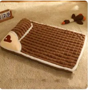 Dog & Cat Bed Chocolate