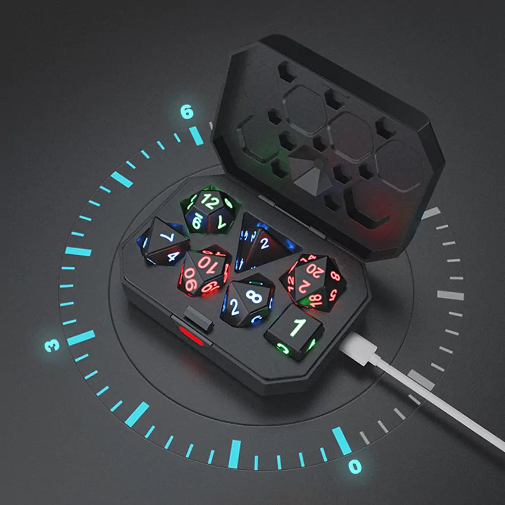 Lusy Store LLC Electronic Luminous LED Dice Set Toys