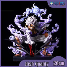 Lusy Store LLC 20cm One Piece Figure Nika Luffy Gear 5 Toys