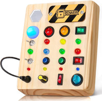 Lusy Store LLC Montessori LED Busy Board Toys