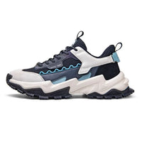 Fashion Male Lace-Up Men Sneakers Gray Blue 39