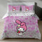 My Melody Strawberry Linen Bedding Set - Sweet Charm for Sanrio Fans 4pcs - Bedding Sets