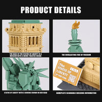 Lusy Store LLC World Architecture Building Blocks Toys