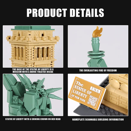 Lusy Store LLC World Architecture Building Blocks Toys