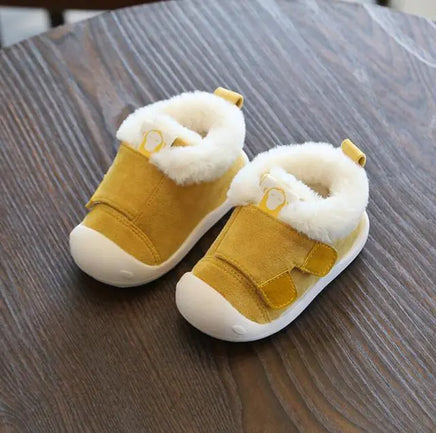Babies Toddler Boots Yellow 19(Insole 14.0cm)