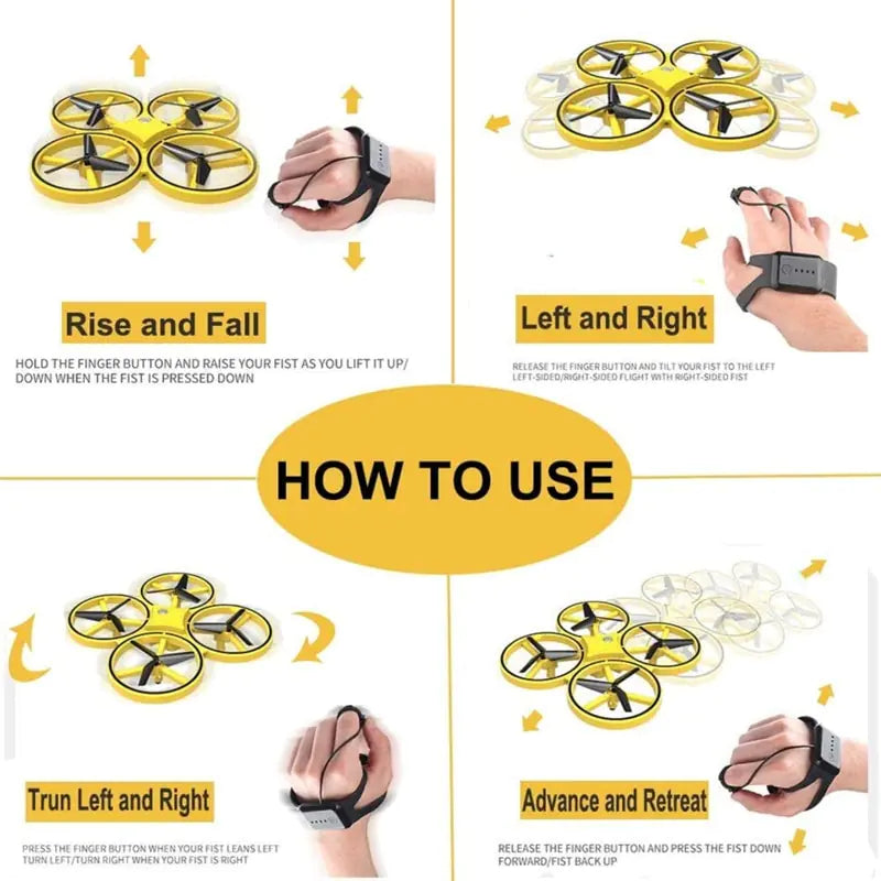 Lusy Store LLC Hand-Controlled Drone Toys
