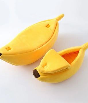 Portable Banana Pet Bed