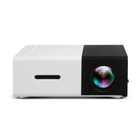 Portable LED Mini Projector Black 1 Piece