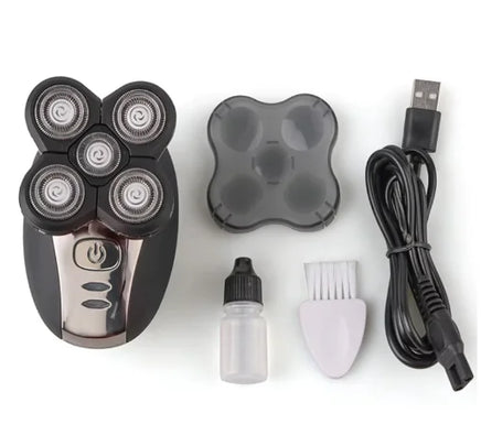 Multifunction Mini Size Portable Electric Shavers Black