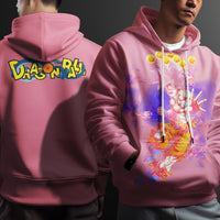 Dragon Ball Z Hoodie Goku Coat Unique Personality Many Sizes For Men Boy Kid Clothes DBP-18 Pink