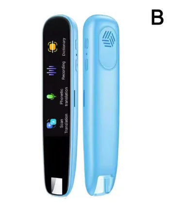SmartScan AI Translator Pen: Portable Voice and Text Scanner Blue 173*31.5*14.8mm 6.81*1.24*5.83 inches