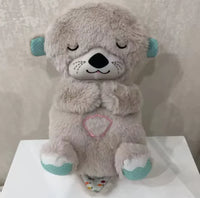 Lusy Store LLC Breathing Bunny Soothing Sensory Plush Toy Toys