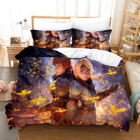 How to Train Your Dragon Bedding - Premium Toothless Bed Set Style-2