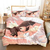How to Train Your Dragon Bedding - Premium Toothless Bed Set Style-7