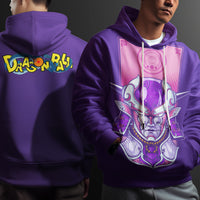Dragon Ball Z Hoodie Frieza Coat Unique Personality Many Sizes For Men Boy Kid Clothes DBP-15 Purple