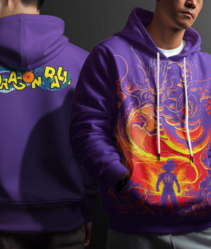 Lusy Store Dragon Ball Z Hoodie Goku Coat Unique Personality Many Sizes For Men Boy Kid Clothes DBP-16 Hoodies & Sweatshirts