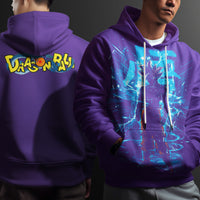 Dragon Ball Z Hoodie Goku Coat Unique Personality Many Sizes For Men Boy Kid Clothes DBP-17 Purple